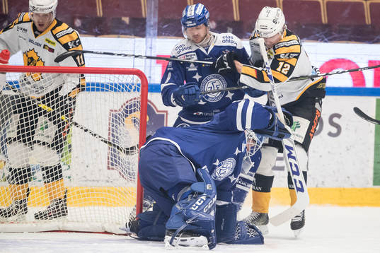 Leksands Joe Piskula och Skellefteås Adam Pettersson