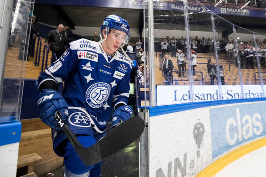 Leksands Tobias Forsberg utsedd till matchens krigare i