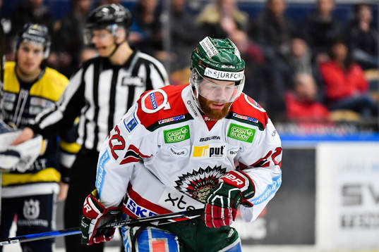 Frölundas Robin Figren deppar