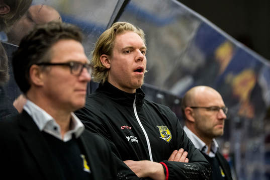 Panterns assisterande tränare Anton Blomqvist