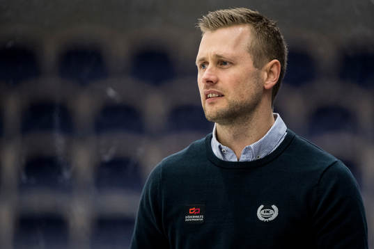 Oskarshamns assisterande tränare Daniel Eriksson