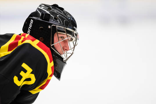 Brynäs målvakt Oliver Dackell