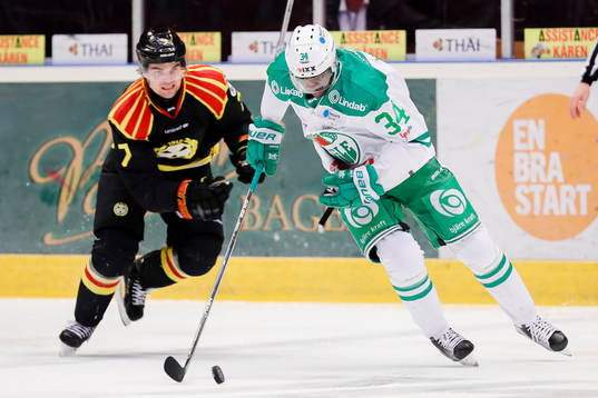 Brynäs Ponthus Westerholm och Rögles Edwin Hedberg