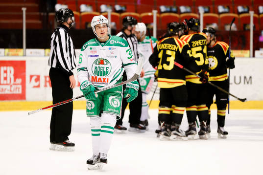 Rögles Filip Karlsson deppar