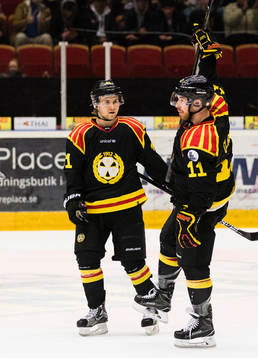 Brynäs Juuso Ikonen jublar