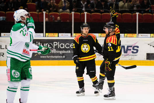 Brynäs Juuso Ikonen jublar