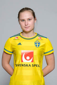 Minda Forsblom i F17/00-landslaget
