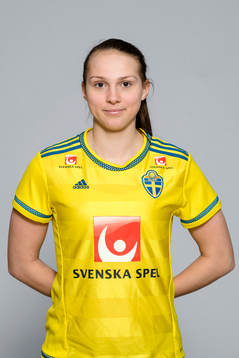 Frida Thörnqvist i F17/00-landslaget