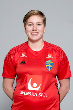 Moa Edrud, målvakt i F17/00-landslaget