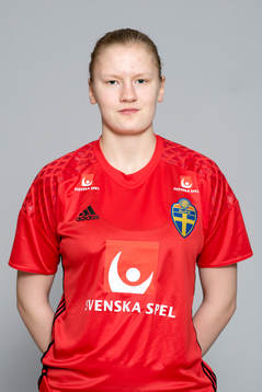 Malin Davidsson, Målvakt i F17/00-landslaget