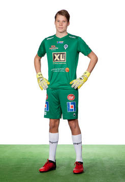 Åtvidabergs målvakt Gustaf Halvardsson