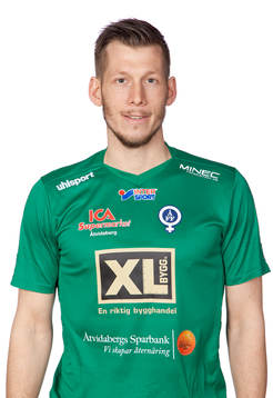 Åtvidabergs målvakt Gustav Jansson