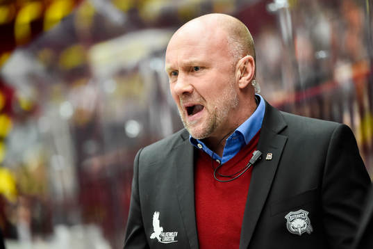 Malmö Redhawks tränare Peter Andersson
