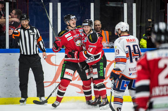 Malmö Redhawks Lars Bryggman jublar