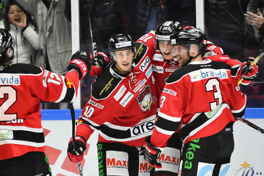 Malmö Redhawks Andreas Thuresson Robin Alvarez , Fredrik