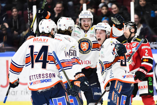 Växjös Emil Pettersson , Erik Josefsson , Dennis Everberg