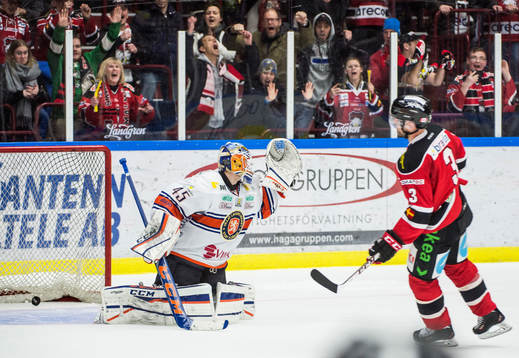 Malmö Redhawks André Benoit sätter avgörande straffen