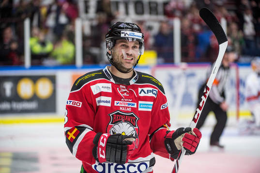 Malmö Redhawks André Benoit jublar