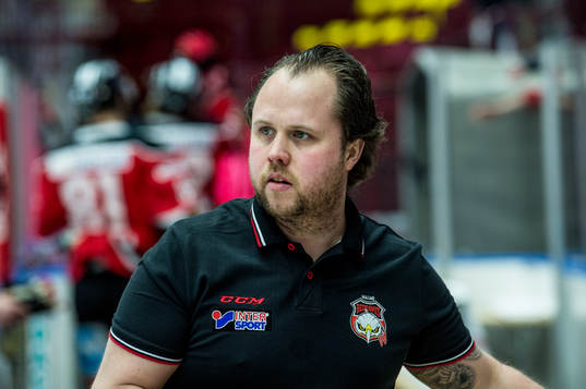 Malmö Redhawks materialförvaltare Christian