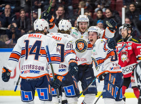 Växjös Emil Pettersson, Erik Josefsson, Dennis Everberg