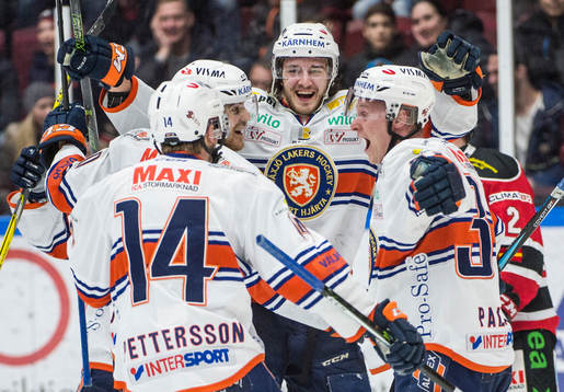 Växjös Emil Pettersson, Erik Josefsson, Dennis Everberg
