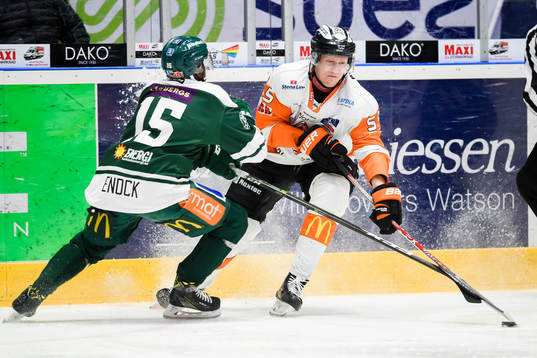 Färjestads Hugo Enock och Karlskronas David Printz