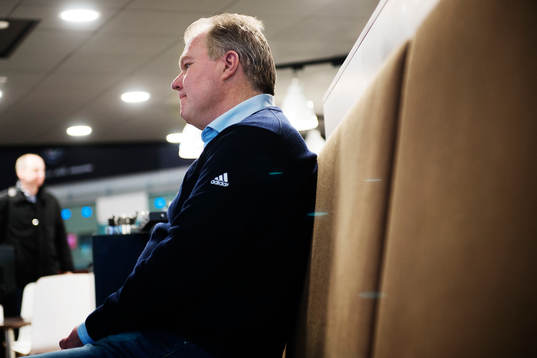 Svenska Fotbollförbundets ordförande Karl-Erik Nilsson