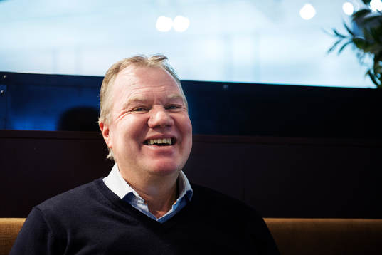 Svenska Fotbollförbundets ordförande Karl-Erik Nilsson
