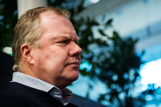 Svenska Fotbollförbundets ordförande Karl-Erik Nilsson
