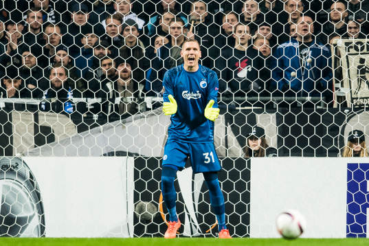 FC Köpenhamns målvakt Robin Olsen