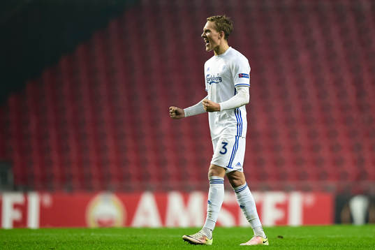 FC Köpenhamns Ludwig Augustinsson jublar