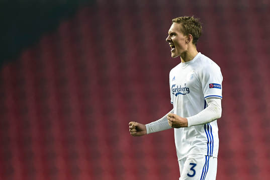 FC Köpenhamns Ludwig Augustinsson jublar