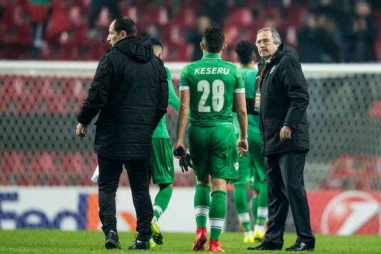 Ludogorets tränare Georgi Dermendzhiev deppar