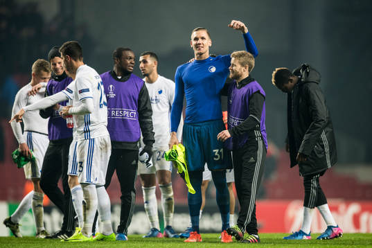 FC Köpenhamns målvakt Robin Olsen