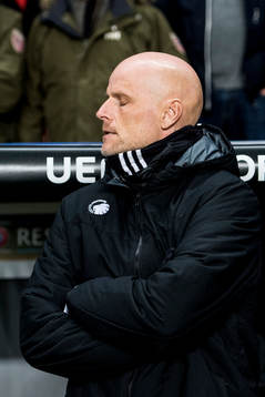 FC Köpenhamns tränare Ståle Solbakken deppar