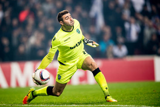 Ludogorets målvakt Vladislav Stoyanov