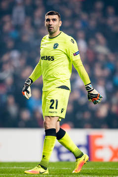 Ludogorets målvakt Vladislav Stoyanov