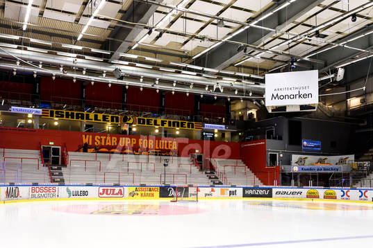 Ståplatsläktaren i Coop Norrbotten Arena