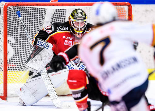 Luleås målvakt Joel Lassinatti