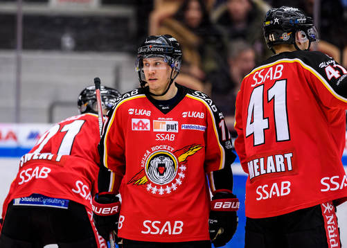 Luleås Andreas Falk deppar