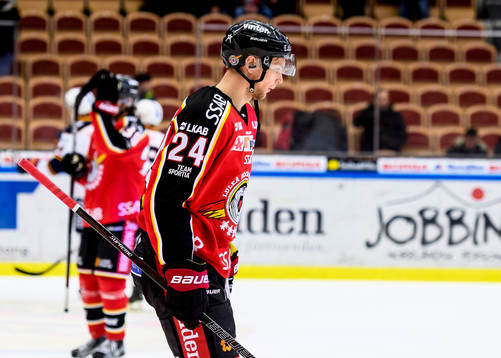 Luleås Johan Harju deppar