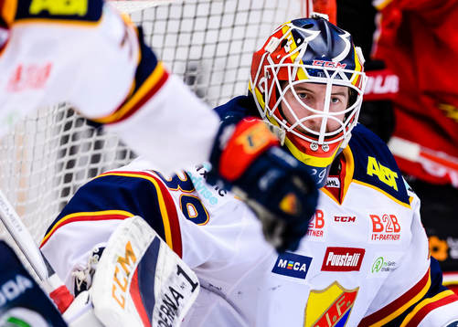 Djurgårdens målvakt Adam Reideborn