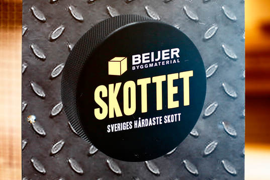 Ishockey, Beijer-skottet i SAAB Arena