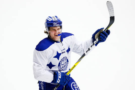 Leksands William Wikman jublar