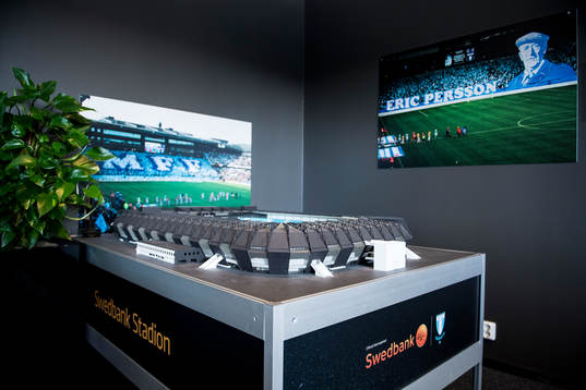 Malmö FF håller öppet hus för sitt museum, miniatyr av