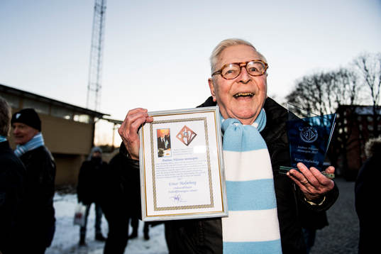 Einar Malmborg tilldelas Andreas Nilssons minnespris 2017