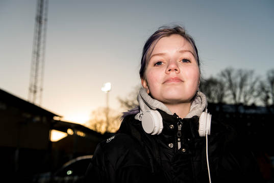 Thelma Ernst född 1995 är nyvald ordförande för MFF