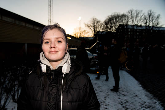 Thelma Ernst född 1995 är nyvald ordförande för MFF
