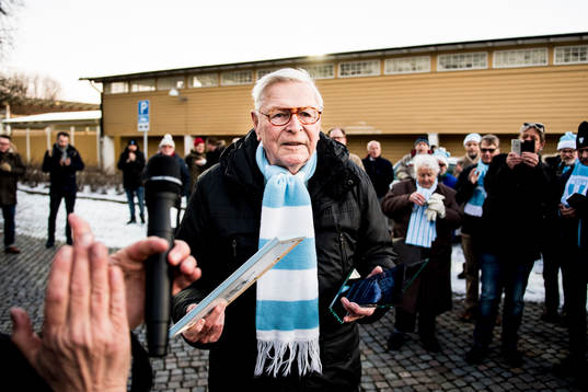 Einar Malmborg tilldelas Andreas Nilssons minnespris 2017