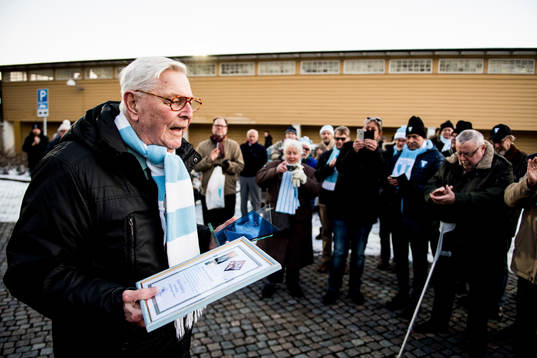 Einar Malmborg tilldelas Andreas Nilssons minnespris 2017